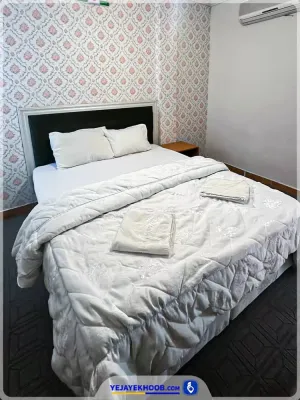 هتل آپارتمان آلما مشهد - اتاق ۲ تخته (۱ تخت ۲ نفره)