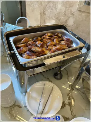 منوی ناهار هتل آراد مشهد - مرغ سرخ شده