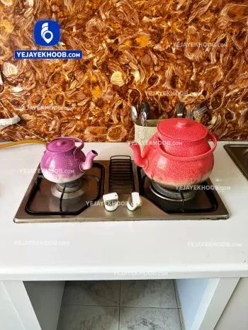 هتل آپارتمان آتبین مشهد - امکانات اتاق (اجاق گاز)