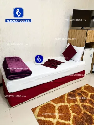 هتل آپارتمان راسپینا مشهد - اتاق ۱ تخته