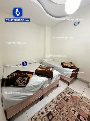 واحد اقامتی نیک نژاد مشهد - اتاق ۳ تخته (۱ تخت ۲ نفره و ۱ تخت ۱ نفره)    