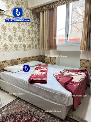 هتل آپارتمان بحرینی مشهد - اتاق ۲ تخته (1 تخت ۲ نفره)