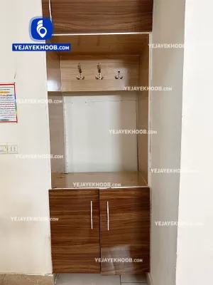 واحد اقامتی نیک نژاد مشهد - امکانات اتاق (جالباسی)      