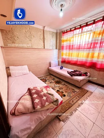 هتل آپارتمان آتبین مشهد - اتاق ۲ تخته (۲ تخت ۱ نفره)