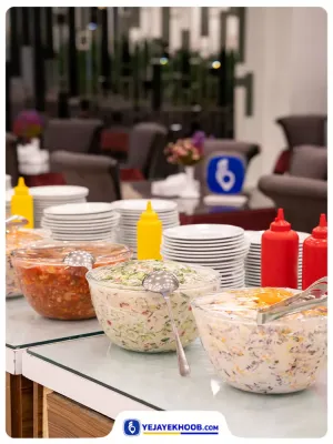 هتل سایه مشهد - میز سالاد