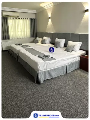 هتل سخاوت مشهد - اتاق 4 تخته (2 تخت 2 نفره)