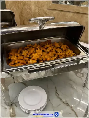 منوی شام هتل آراد مشهد - ناگت