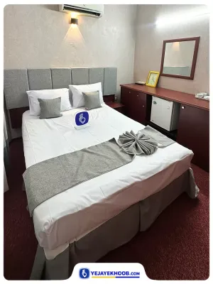 هتل سخاوت مشهد - اتاق 2 تخته (1 تخت 1 نفره)