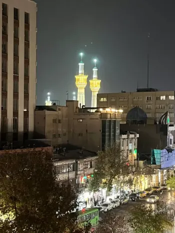 هتل عالی نو مشهد - ویو رو به حرم هتل