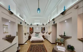 هتل بوتیک سنتی عمارت مالمیر یزد - اتاق 2 تخته (1 تخت 2 نفره)