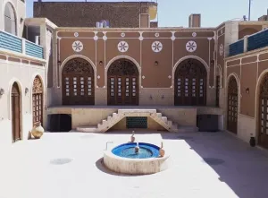 هتل آواسا یزد - نمای محوطه