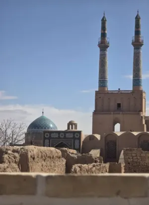 اقامتگاه بومگردی چهار قنات یزد - نمای بیرونی