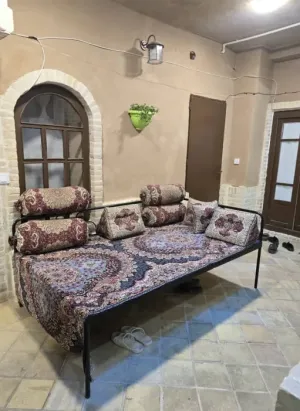 اقامتگاه بومگردی چهار قنات یزد - نمای محوطه