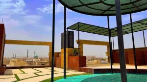 هتل فاطیما قم - نمای محوطه 