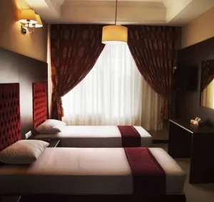 هتل ملل قم - اتاق 2 تخته (2تخت 1نفره)