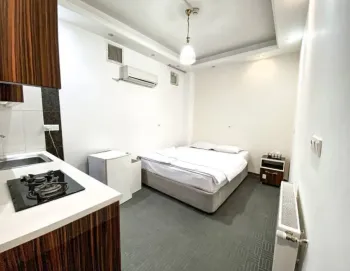 خانه مسافر سپیدار قم - اتاق 2 تخته (1 تخت 2 نفره)