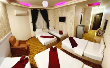 هتل ایرانا قم - اتاق 5 تخته ( 5 تخت 1 نفره)