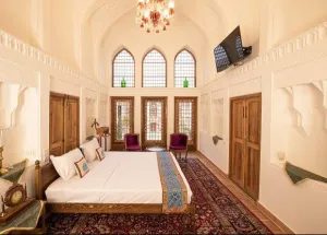 اقامتگاه سنتی عمارت محمودیه کاشان - اتاق 2 تخته (1 تخت 2 نفره)