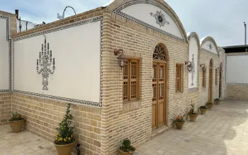 خانه مسافر عمارت ایرانی کاشان - نمای بیرونی