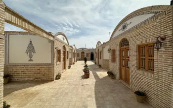 خانه مسافر عمارت ایرانی کاشان - نمای بیرونی