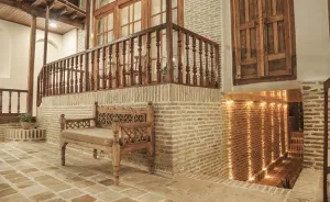 هتل سرای خان گرگان - نمای محوطه