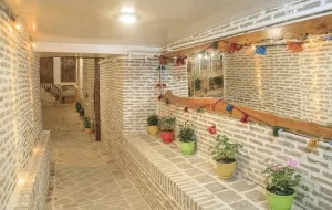 هتل سرای خان گرگان - نمای محوطه