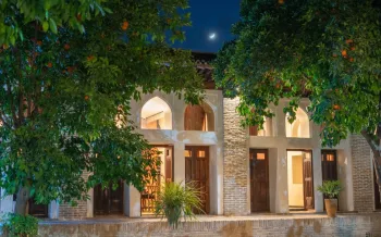 هتل بوتیک هفت پیکر گرگان - نمای محوطه