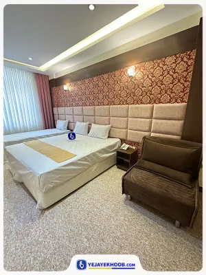 هتل دارالضیافه مشهد - اتاق 3 تخته (1 تخت 2 نفره و 1 تخت 1 نفره)