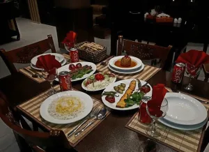 هتل کاسپین تبریز - منوی غذایی 