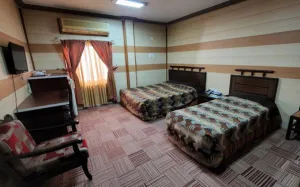 هتل قدس بندر عباس - اتاق 2 تخته (2 تخت 1 نفره)