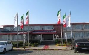 هتل جهانگردی بندر انزلی - نمای بیرونی 