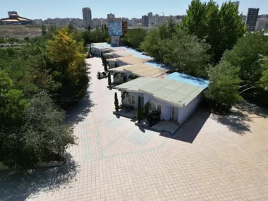 مجتمع اقامتی توريستی کوثر اردبیل - نمای بیرونی