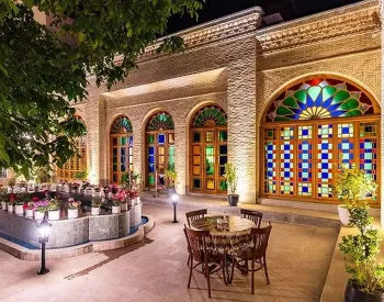 هتل بوتیک زنجان - نمای محوطه