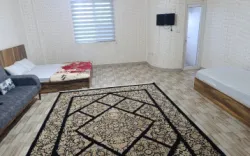 هتل آپارتمان آهوان ماسال - اتاق 3 تخته (1 تخت 2 نفره 1 تخت 1 نفره)