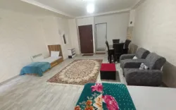 هتل آپارتمان آهوان ماسال - اتاق 3 تخته (1 تخت 2 نفره 1 تخت 1 نفره)