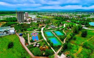 مجتمع گردشگری دشت نور - نمای بیرونی 