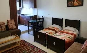 هتل توکل کلاردشت - اتاق 2 تخته (2 تخت 1 نفره)