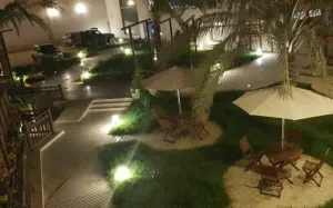 هتل ریم رام عسلویه - نمای محوطه
