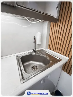 هتل آپارتمان پنجتن مشهد - امکانات اتاق (سینک)