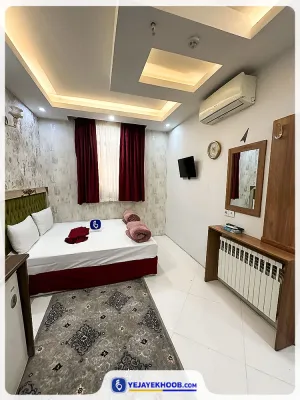 هتل آپارتمان دوستان مشهد - اتاق 2 تخته (1 تخت 2 نفره)