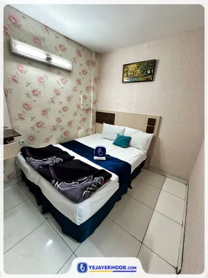 هتل آپارتمان صانع مشهد - اتاق 2 تخته (1 تخت 2 نفره)