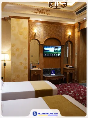 هتل نگین مصلی مشهد - اتاق 2 تخته (2 تخت 1 نفره)