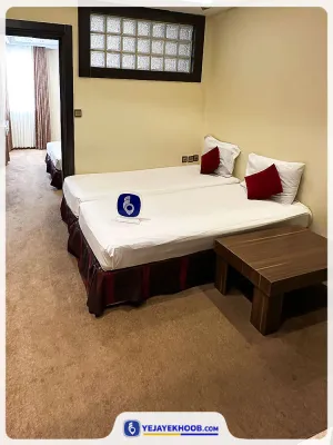 هتل هانی پارس مشهد - اتاق 2 تخته (2 تخت 1 نفره)