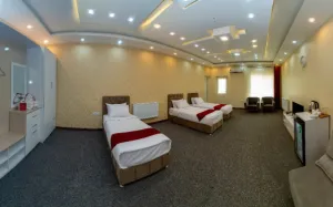 هتل قائم سیرجان - اتاق 3 تخته (3 تخت 1 نفره)