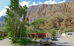 مهمانسرای جهانگردی ماکو - نمای بیرونی