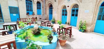 اقامتگاه سنتی عمارت پدری شوشتر - نمای محوطه