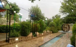 هتل عمارت افضل شوشتر - نمای محوطه 