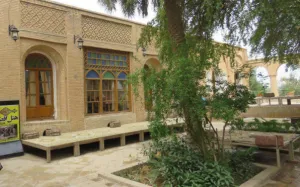 هتل عمارت افضل شوشتر - نمای محوطه 