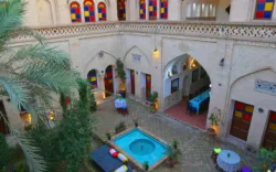 هتل سنتی سرابی شوشتر - نمای محوطه 