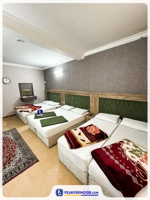 سوئیت ضامن آهو - اتاق 6 تخته (3 تخت 2 نفره)